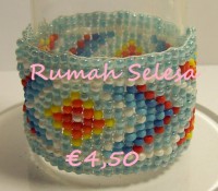 Elastische armband in mooie kleuren